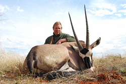 Gemsbuck hunting South Africa
